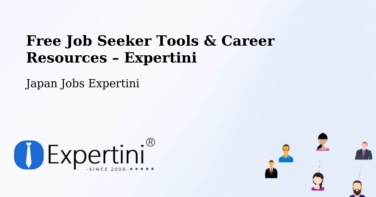 Free Job Seeker Tools & Career Resources – Futtsu - Futtsu, Japan Jobs Expertini