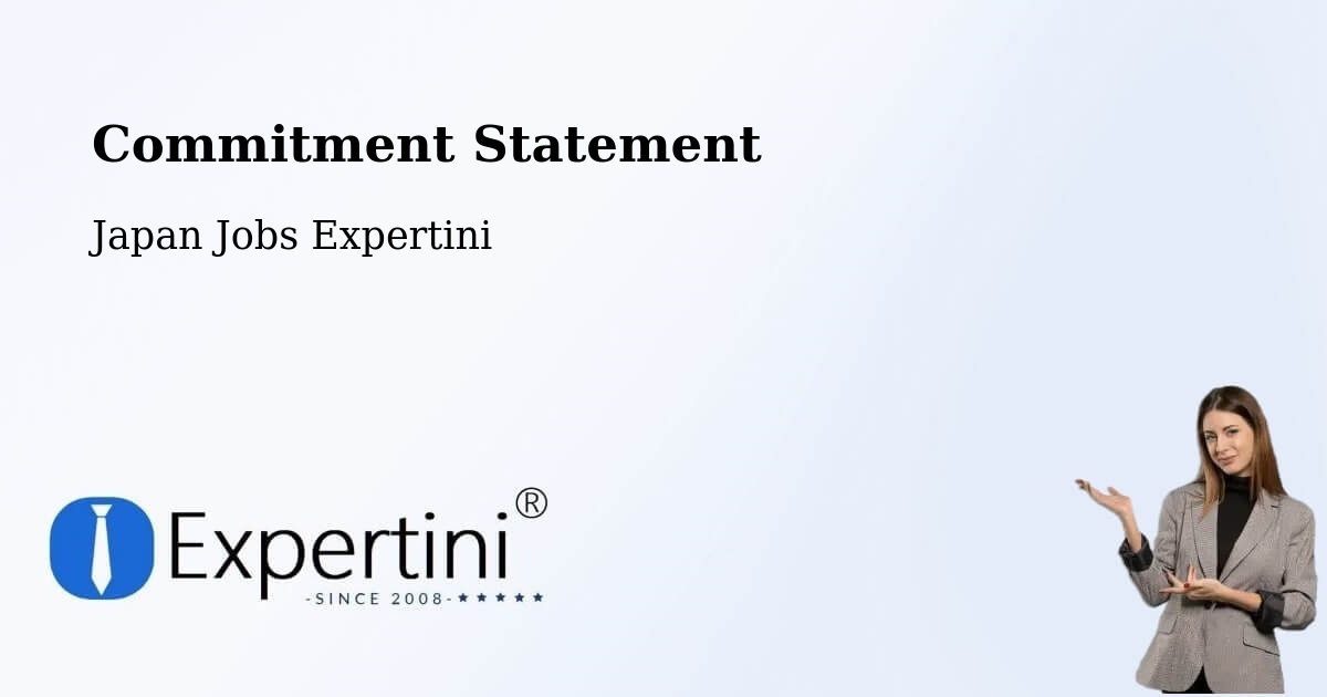 Corporate Commitment – Futtsu - Japan Jobs Expertini
