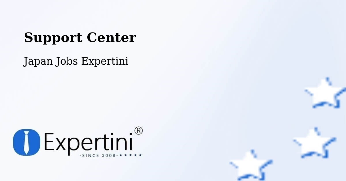 Support Services – Futtsu - Japan Jobs Expertini
